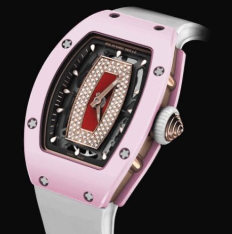 Richard Mille RM 07-01 Ceramic Pink with Diamonds